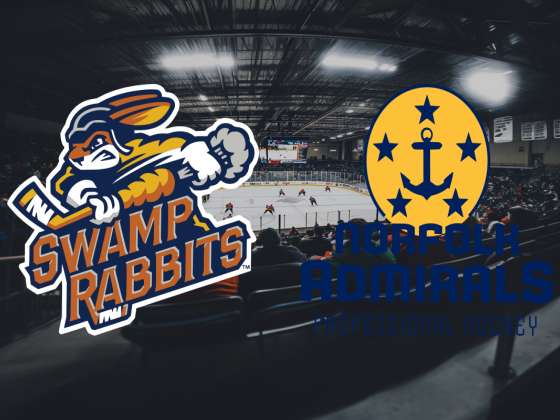 Norfolk Admirals vs. Greenville Swamp Rabbits
